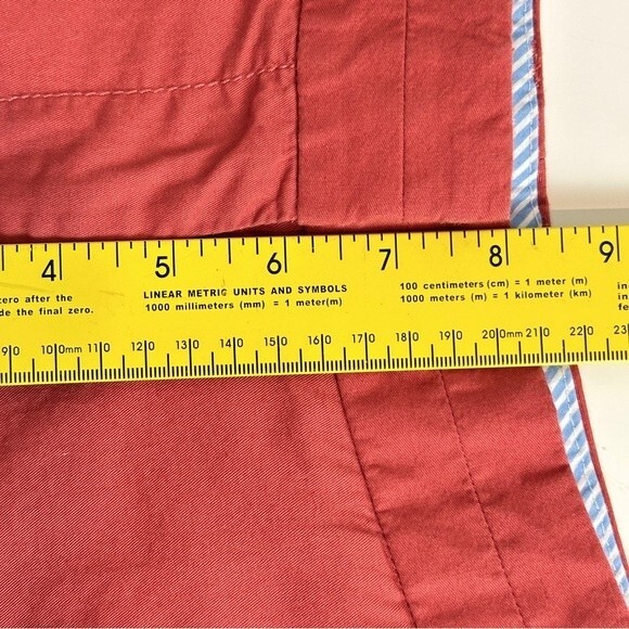 J. Crew Factory Dusty Red 3 inch Chino Shorts 2 - Picture 6 of 7